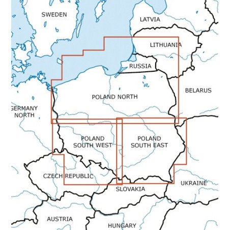 MAPA LOTNICZA Set  POLSKA  Rogers Data- 2025 MAPA LOTNICZA Set  POLSKA  Rogers Data- 2025