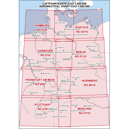 Mapy ICAO VFR 500 Niemcy Mapy ICAO VFR 500 Niemcy