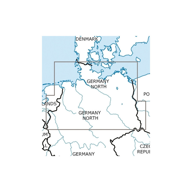 Mapa Niemcy VFR  ICAO ROGERS Data Mapa Niemcy VFR  ICAO ROGERS Data