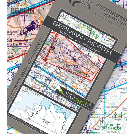 Mapa Niemcy VFR  ICAO ROGERS Data Mapa Niemcy VFR  ICAO ROGERS Data