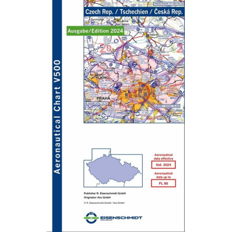VFR 500 VFR Mapa Czechy VFR 500 VFR Mapa Czechy