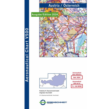 VFR 500 Mapa Austria VFR 500 Mapa Austria