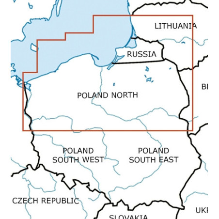 Mapa lotnicza Polska  VFR ROGERS Data Mapa lotnicza Polska  VFR ROGERS Data