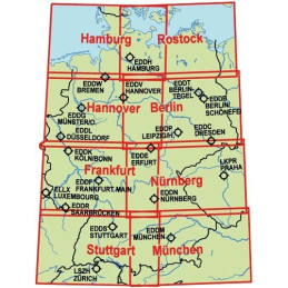 Mapy VFR GPS  Niemcy