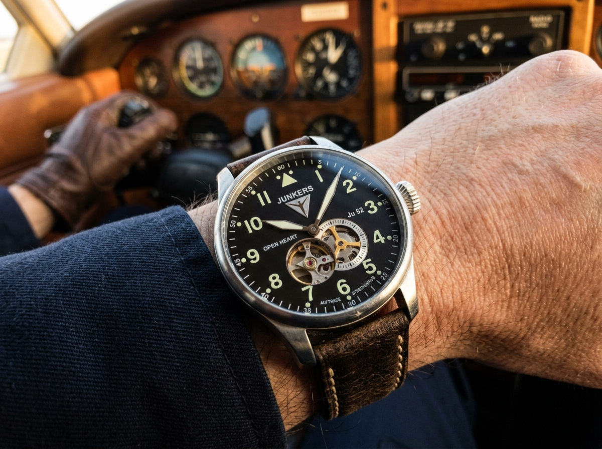 Page: Zegarki dla Pilota. Slot: 210 zegarki junkers pilota. Context: Zegarki Junkers Pilota